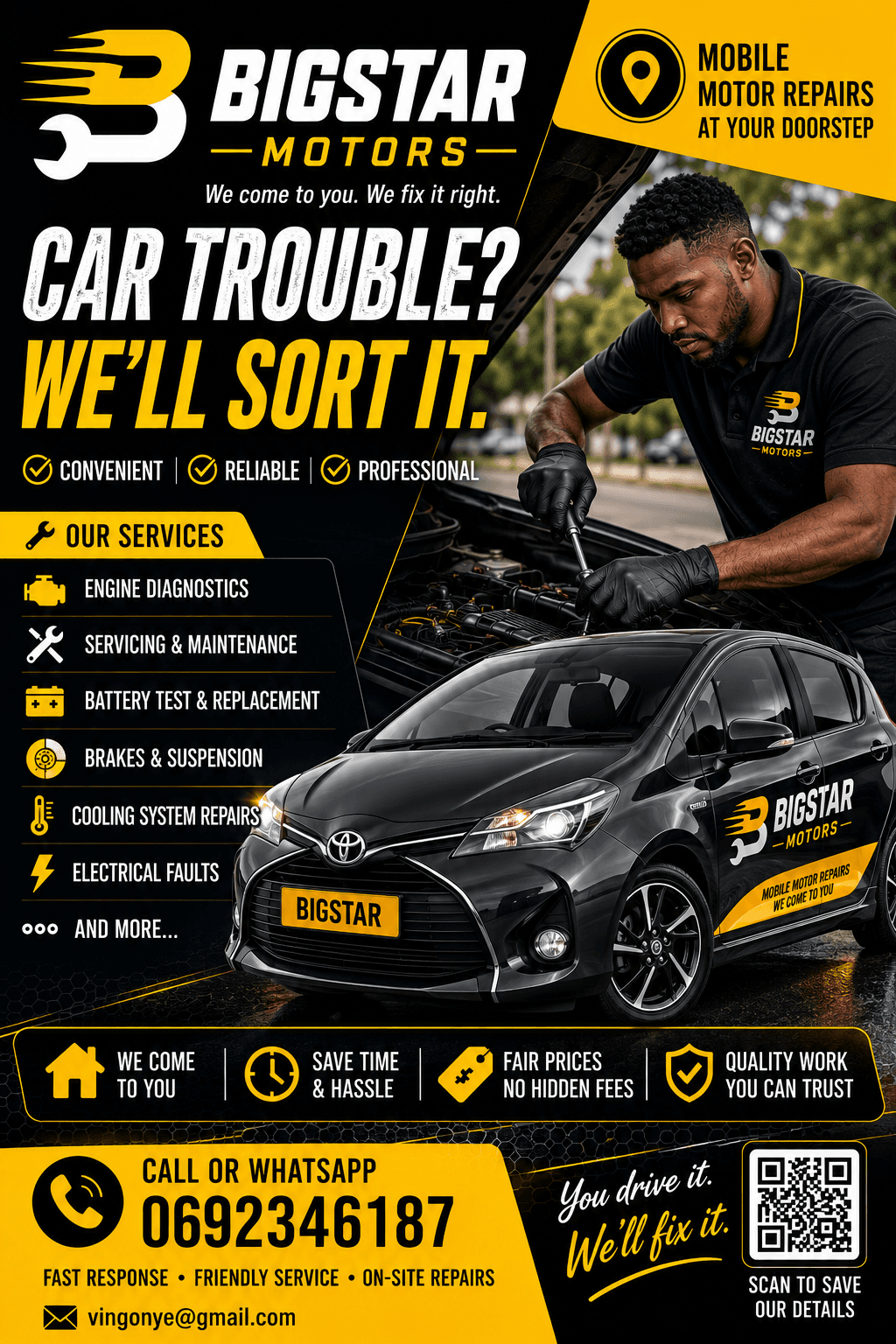 BIGSTAR MOTORS Fixxr Mechanic